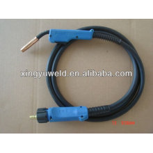mig gas welding torch/gas cooled torch